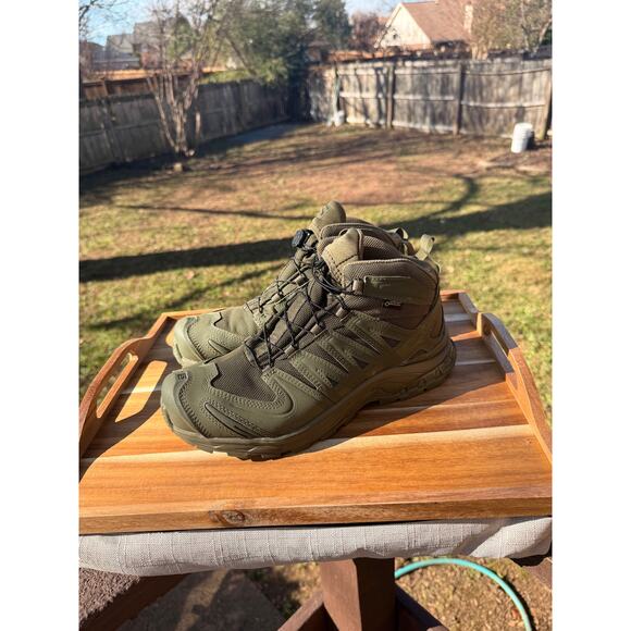 Salomon Other - Salomon XA Pro Mid Forces OD Green Size 9